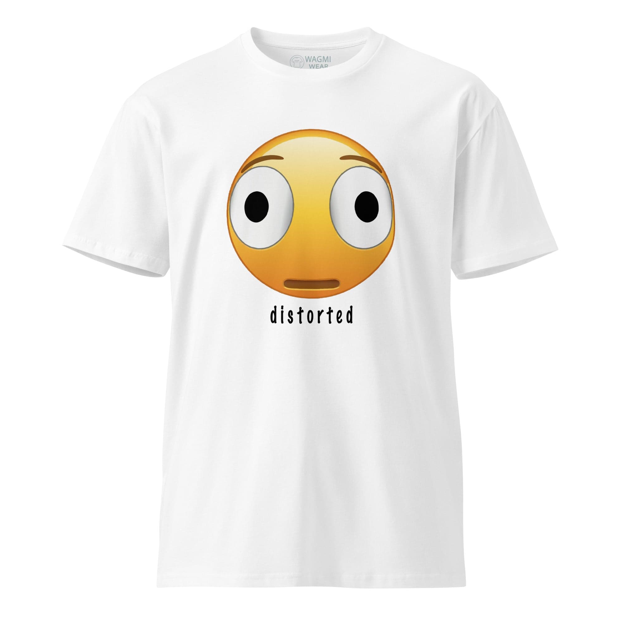 DISTORTED Tee – Reality Glitched Edition - White