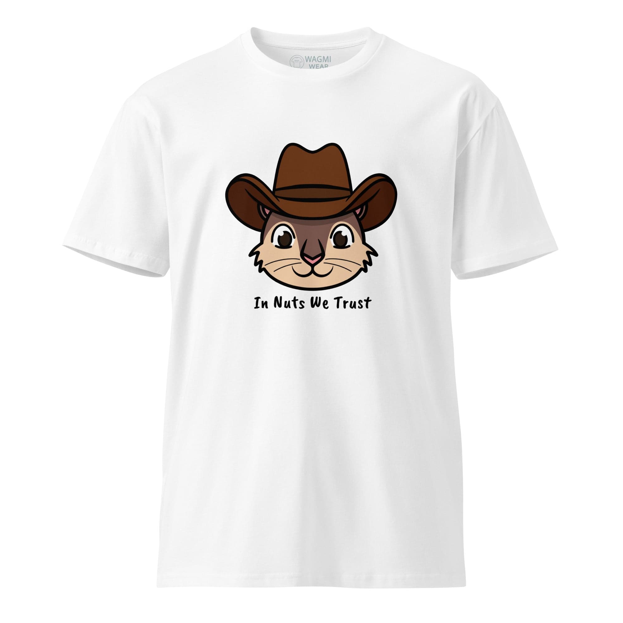 PNUT Tee – In Nuts We Trust Edition - White