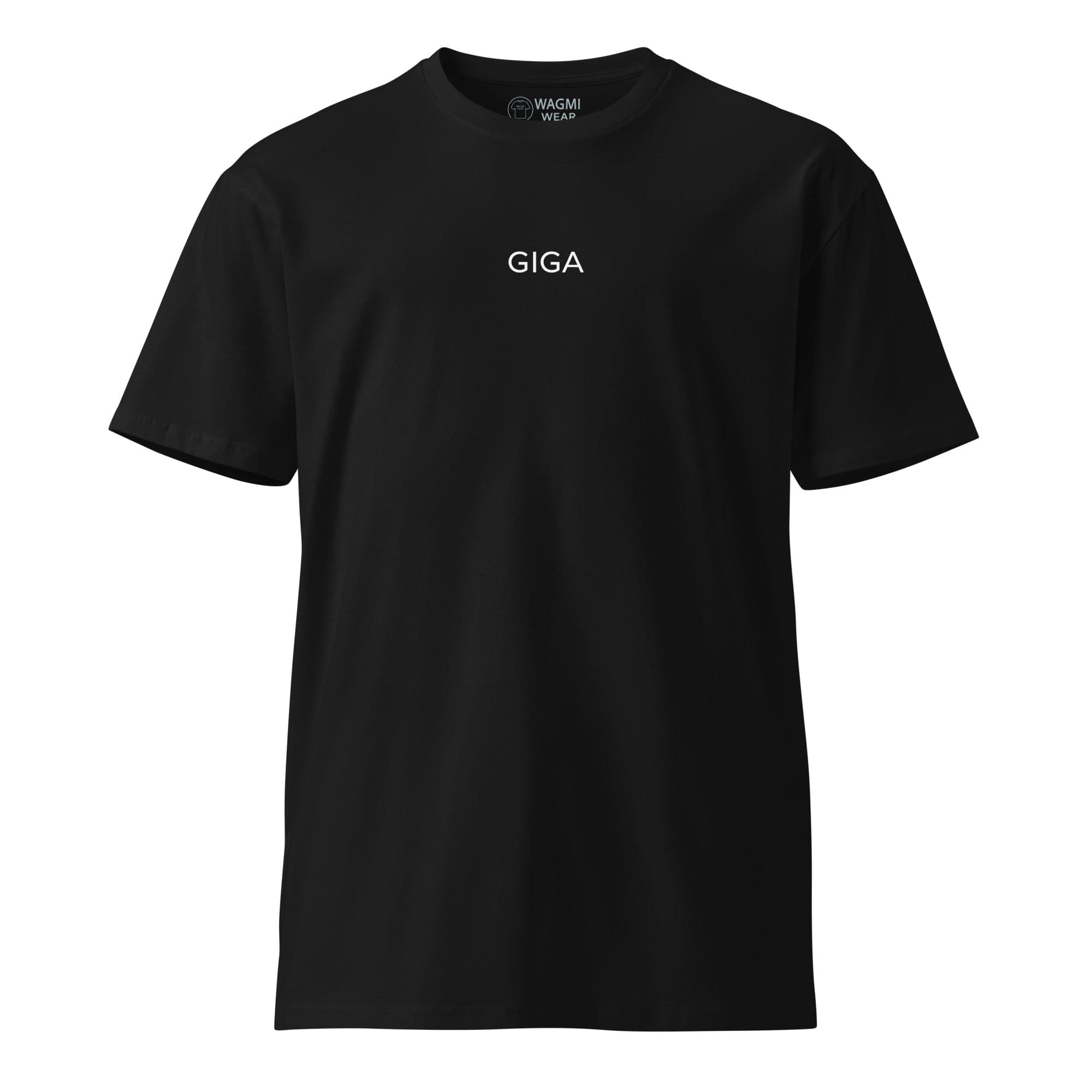 GIGA Tee – Gigachad Core Edition - Black