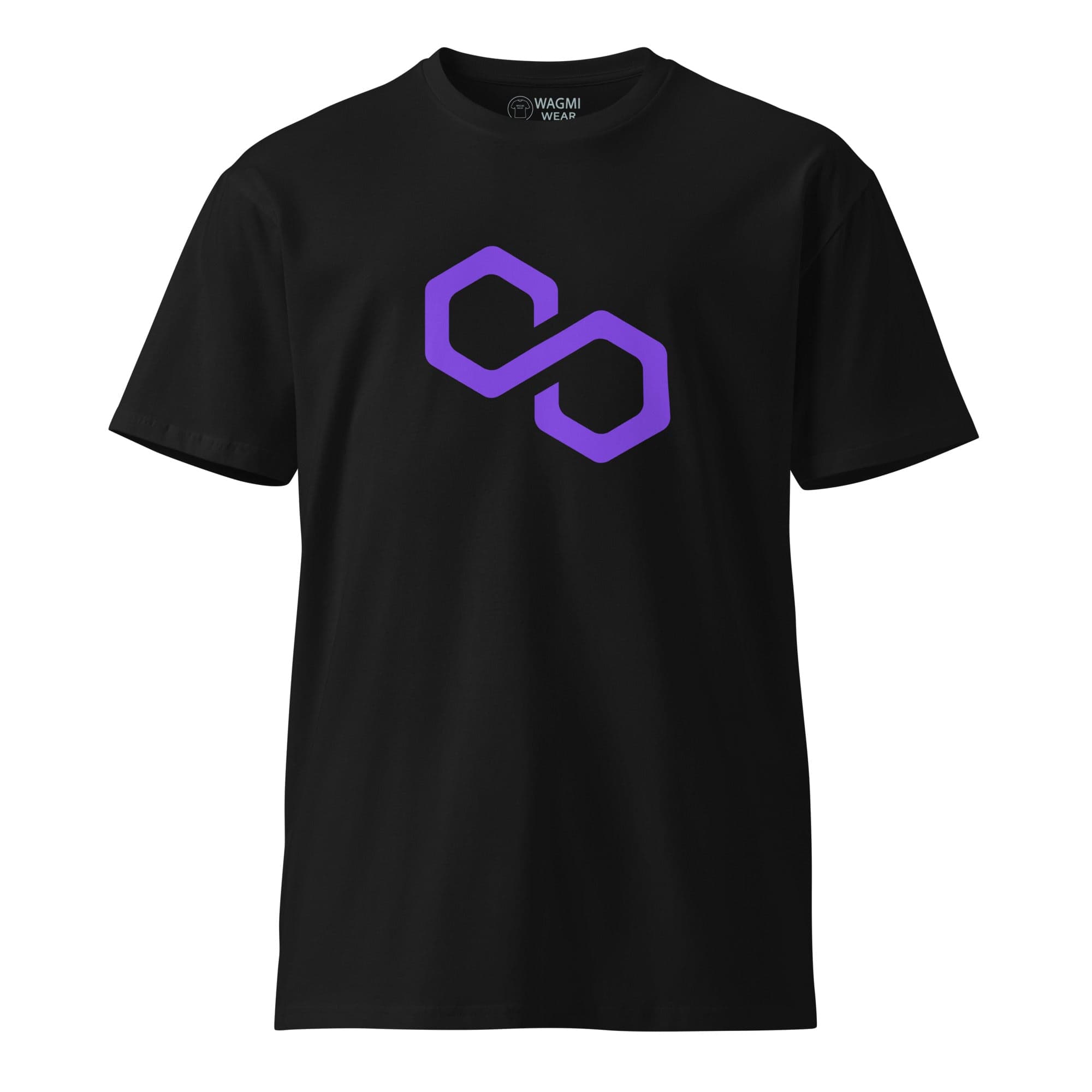 Polygon Logo Tee – Black