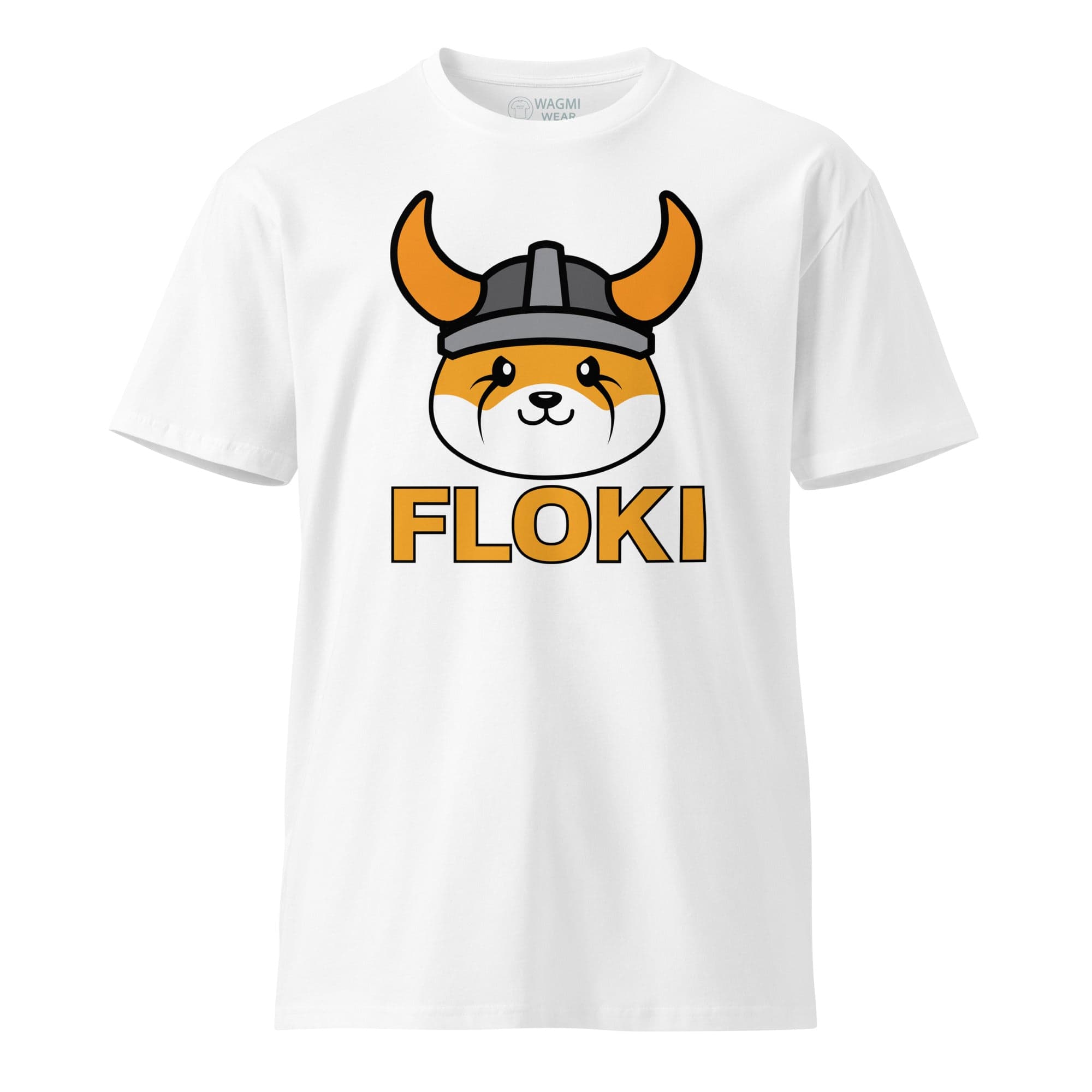 FLOKI Logo Tee – White