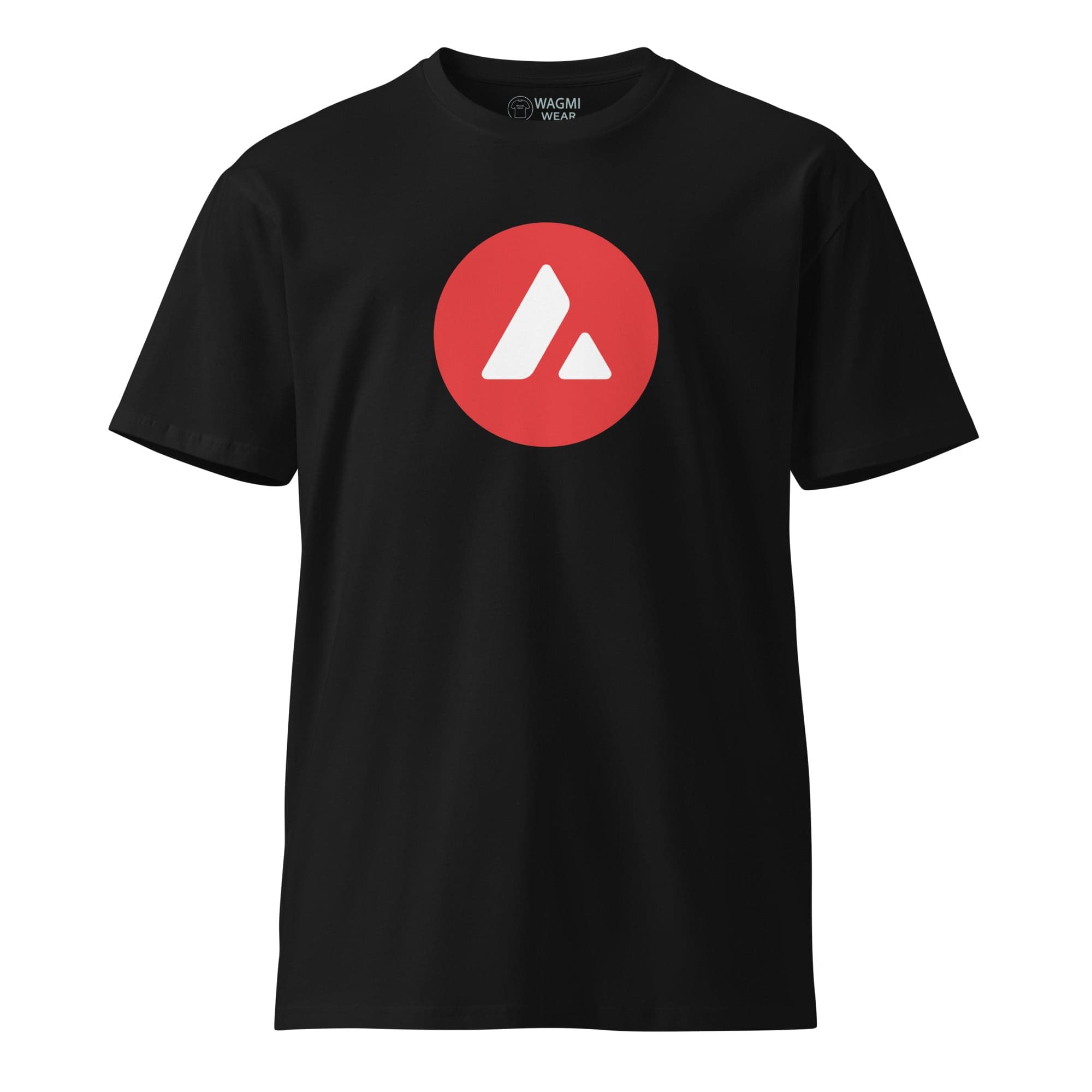 AVAX Minimal Logo Tee – Black