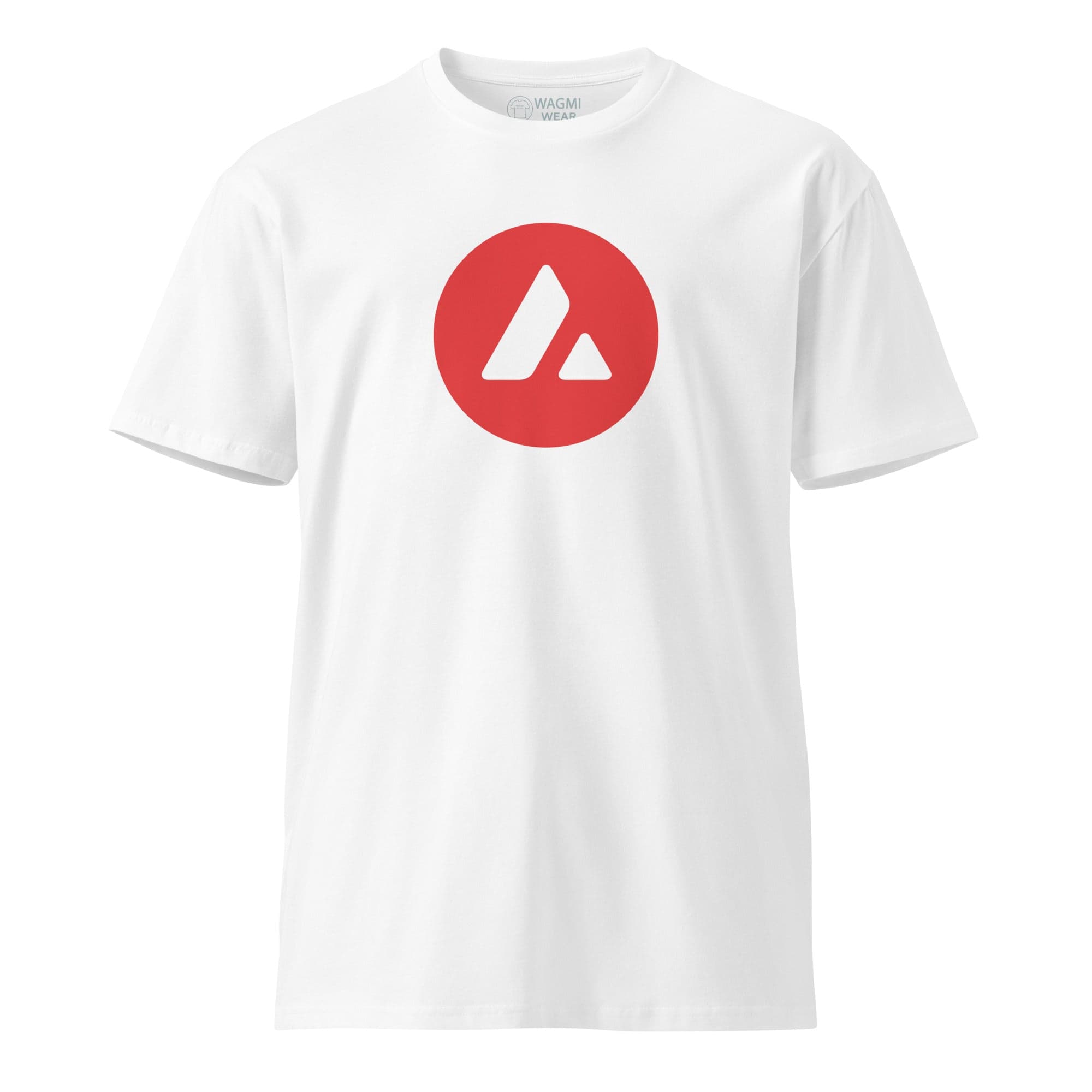 AVAX Minimal Logo Tee – White