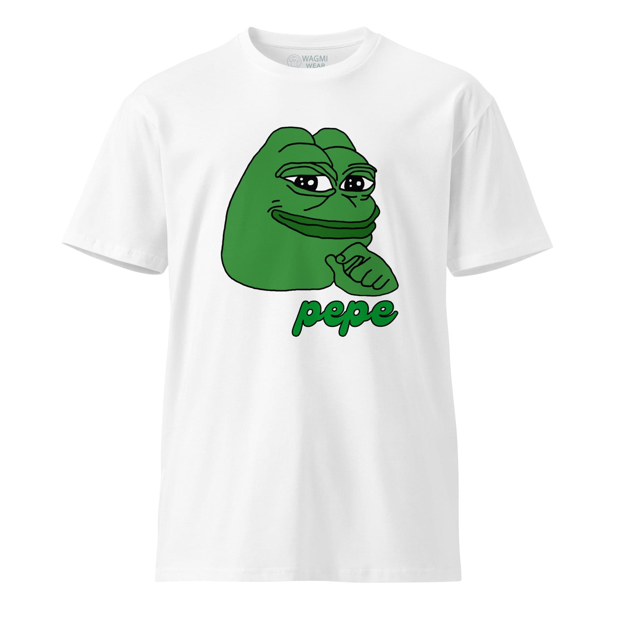 PEPE Logo Tee – White