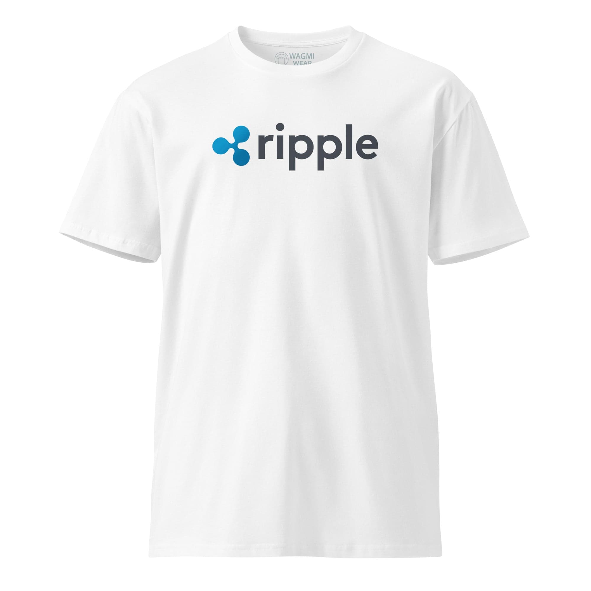 Ripple (XRP) Logo Tee – White