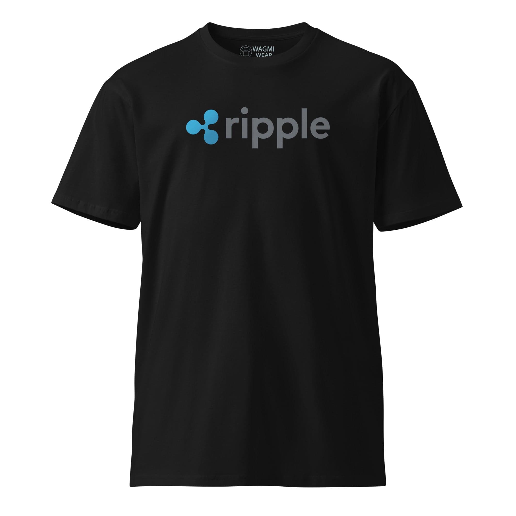 Ripple (XRP) Logo Tee – Black